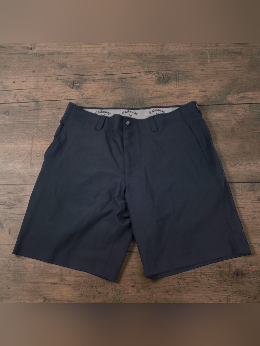 Callaway Men's Size 34 Golf Performance Chino Shorts Course Greens